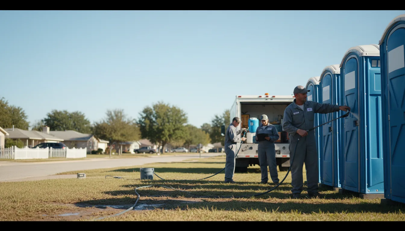 Long-Term Portable Toilet Rental in Saluda, VA near me